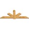 Ekena Millwork Kennewick Rough Sawn Timber Gable Bracket, Western Red Cedar, 72"W x 30"H x 2"D x 6"F, 10/12 Pitch GBW072X30X0206KEN00RWR - alternate 3